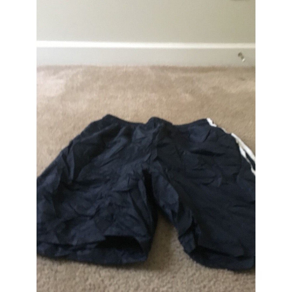 Badger Sport Men's Athletic Shorts Basketball Size Large Blue & White